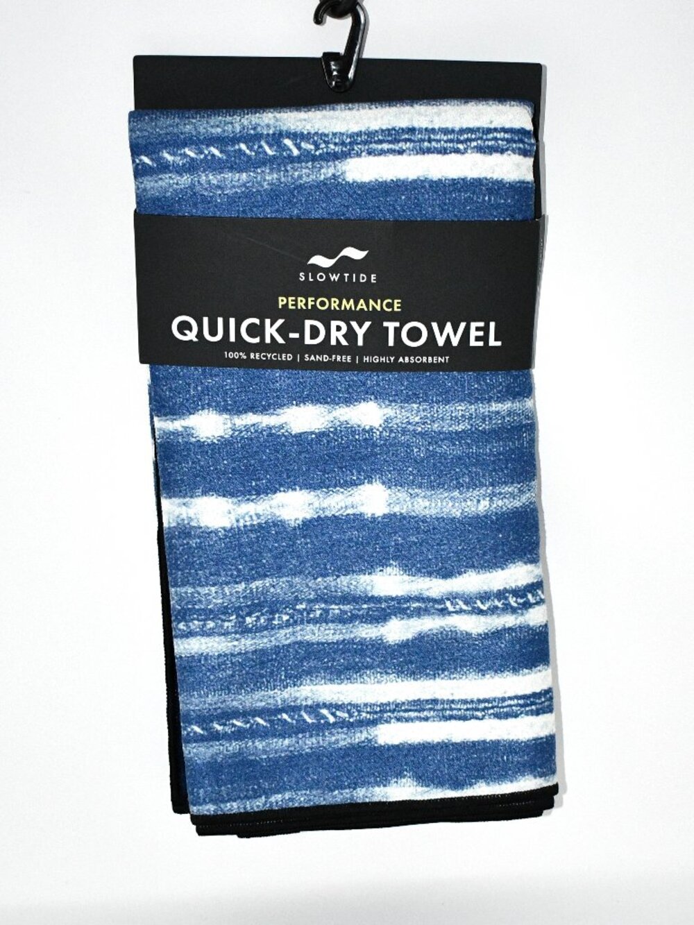 Slowtide Performance Quick-Dry Towel 30x60 Blue Sand-Free Recycled NWT Conditio